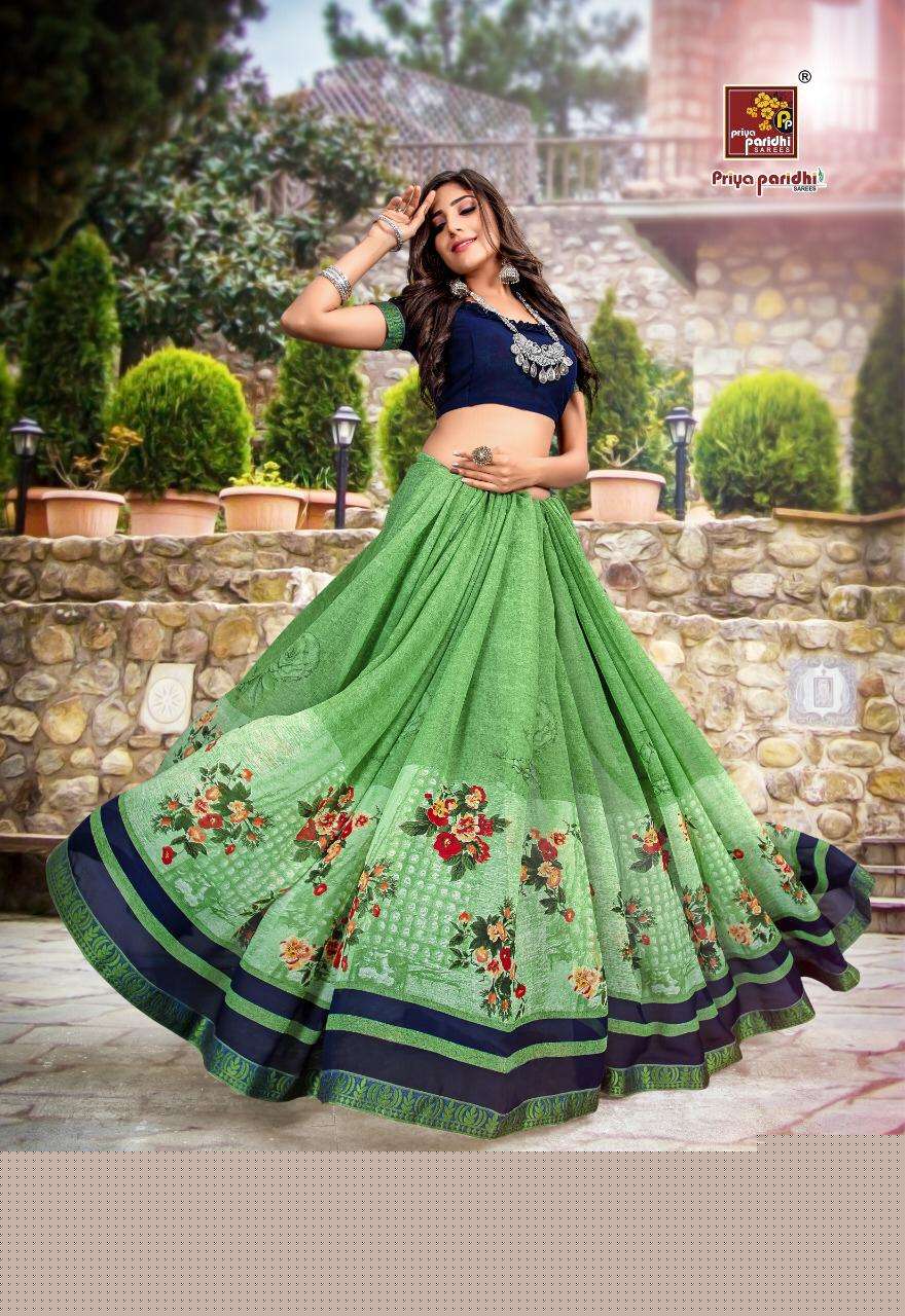 AKIRA VOL-25 BY PRIYA PARIDHI 103 TO 114 SERIES INDIAN TRADITIONAL WEAR COLLECTION BEAUTIFUL STYLISH FANCY COLORFUL PARTY WEAR & OCCASIONAL WEAR PURE GEORGETTE PRINTED SAREES AT WHOLESALE PRICE